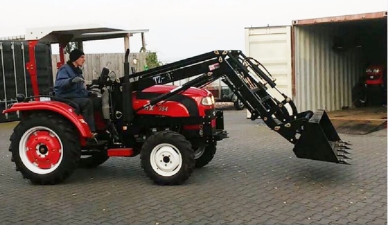 多機能2400r/Min農場の農業トラクター4wdの農業の小型トラクター