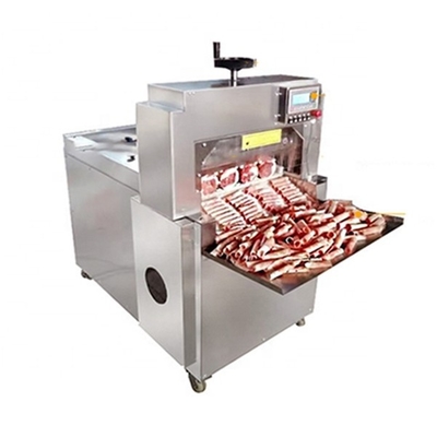 自動電気ビーフ肉ロール打抜き機凍結する肉切れ機械