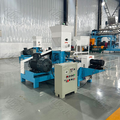 自家製の犬用フードエクストラード機 加工ライン 小型の浮遊魚用フィードペレットエクストラード機 販売用ペット用フードエクストラード機