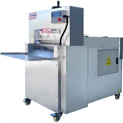 CNCのパネルを切るセリウム50kg/Hの食肉加工機械自動凍結するスライサー