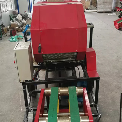 50pcs/Hの赤い緑のサイレージのパッキング機械梱包機を3つの層のフィルム オヒシバ