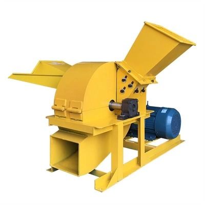 送り込みホッパーが付いているピーナツ貝のハンマー・ミル機械ココナッツ殻の粉砕機