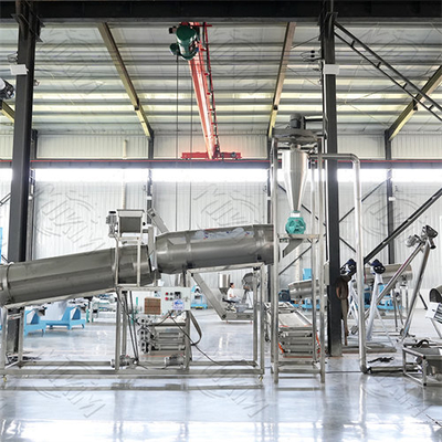 乾燥猫と犬のペット押出飼料の自動生産ライン