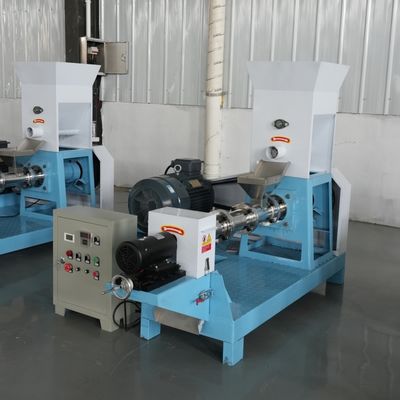 乾式浮遊魚飼料ペレット押出機 120-150kg/H