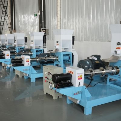 低雑音の水生魚の供給の餌機械メーカー8cmねじ350kg/H