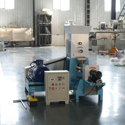 Floating Fish Feed Pellet Extruder Mill Animal Feed Granule Making Machine Small Electric Floating Fish Feed Extruder Machine