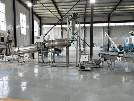 Low Temperature Pet Food & Fish Feed Extruder Machine Baking Processing with Core PLC Motor Componen
