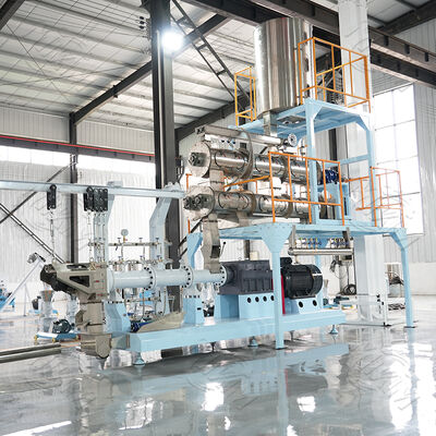 CE Factory Sale Wet Dry Type floating fish feed/shrimp Food Pellets extruder machine Twin Screw Single Screw Extruder Machine
