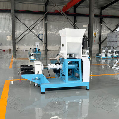 Stainless Steel Fish Feed Pellet Machine with 100-2000 kg/h Capacity and Automatic Feeding