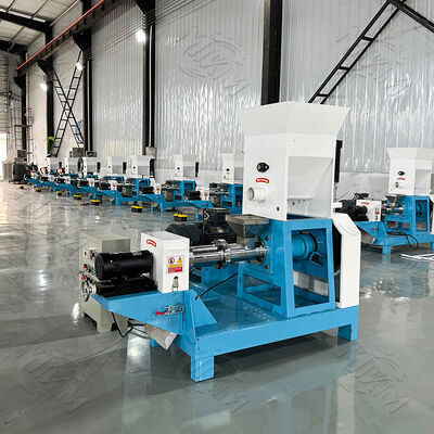 自家製の犬用フードエクストラード機 加工ライン 小型の浮遊魚用フィードペレットエクストラード機 販売用ペット用フードエクストラード機