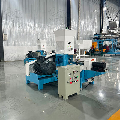 産業用浮遊魚食ペレット加工 製造機械 エクストルーダー 浮遊魚食機械