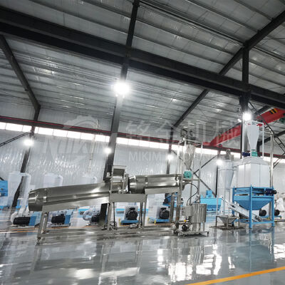 MIKIM Pet Food Line Manufacturer Twin Screw Extruder Fish  Feed Pellet Pet Food Extruder Machine