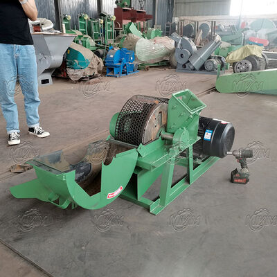 信じられないほど強力 巨大 450 kg 体重 パイン 木 枝 ココナッツ ハスク クラッシャー 機械 画面 木 割れ クラッシャー