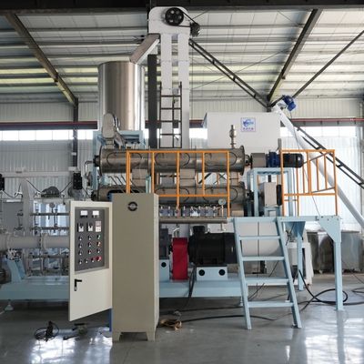 魚と鳥の飼料のための新しい双螺旋ステンレス鋼ペット・ドッグ・キャット・フードエクストルーダーマシン 250~6000KG/H 容量