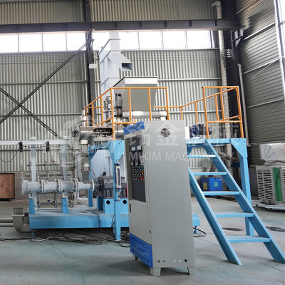 2 トン 1mm ペット・トレード・フィッシュ・フィード・マシン 浮遊型双螺旋型犬用フード エクストルーダー・マシン