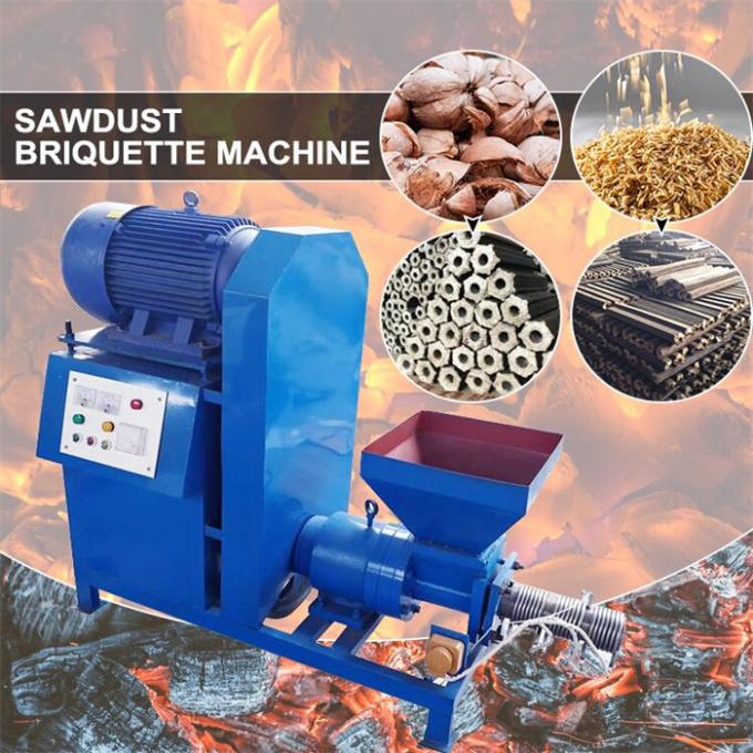 木片の煉瓦煉炭はわらの煉炭のための機械おがくずのわらの殻の木炭煉炭機械を押す