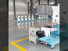 浮遊魚飼料押出機ライン 魚飼料ペレット製造装置