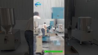 ペットフード押出機工場試運転 |三角ドッグフード製造#ペットフード押出機#ドッグフード押出機
